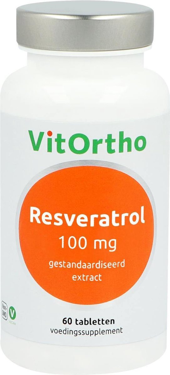 VitOrtho Resveratrol 100 mg - 60 tabletten