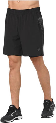 Asics Asics 7IN 2-IN-1 Sportbroek - Maat XXL  - Mannen - zwart