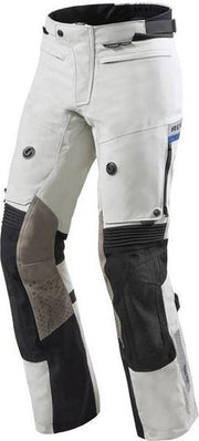 REV'IT! Dominator 2 GTX Light Grey Green Textile Motorcycle Pants M