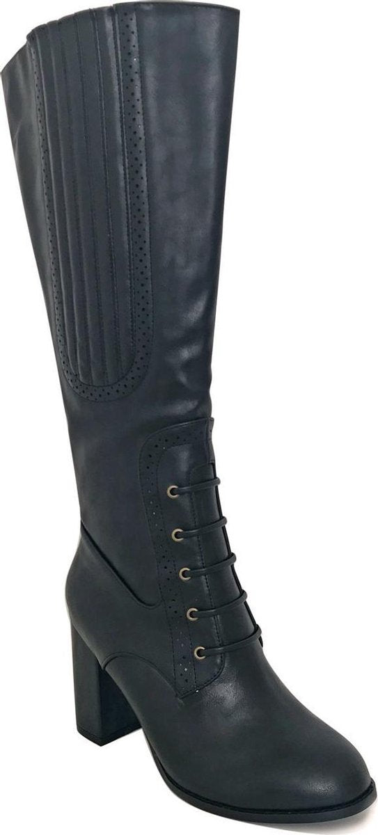 Roscoe Boots Black in Swing Vintage Jaren 50 Stijl