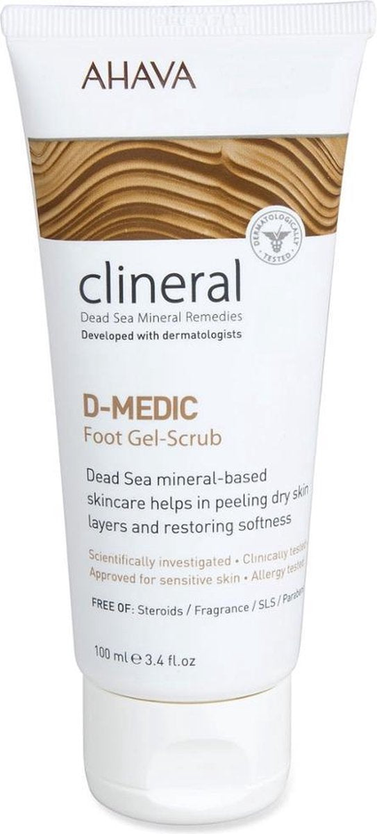 Ahava Peeling Clineral D-Medic Foot Gel-Scrub