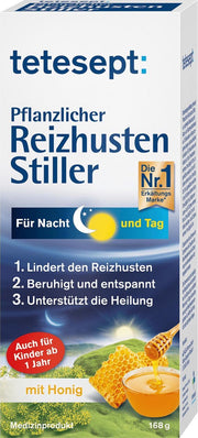tetesept Hoestsiroop Kruiden prikkelbare hoest Stiller (125 ml)