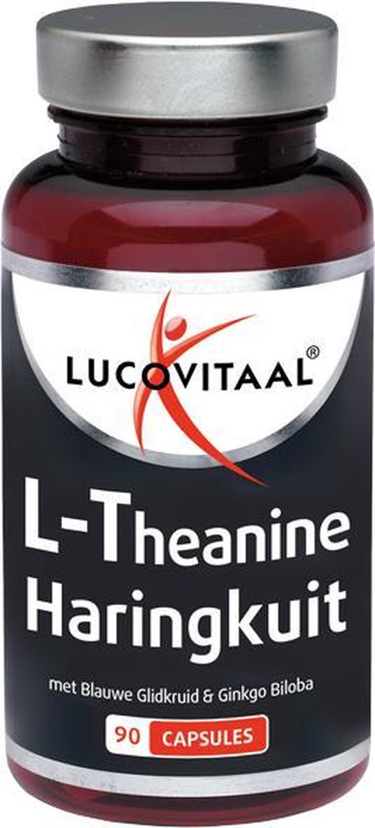Lucovitaal L-Theanine Haringkuit Voedingssupplement - 90 Capsules