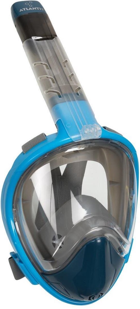 Atlantis Full Face Mask 3.0 - Snorkelmasker - Volwassenen - Blauw - S/M