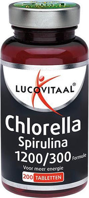 Lucovitaal Chlorella Spirulina Voedingssupplement - 200 tabletten