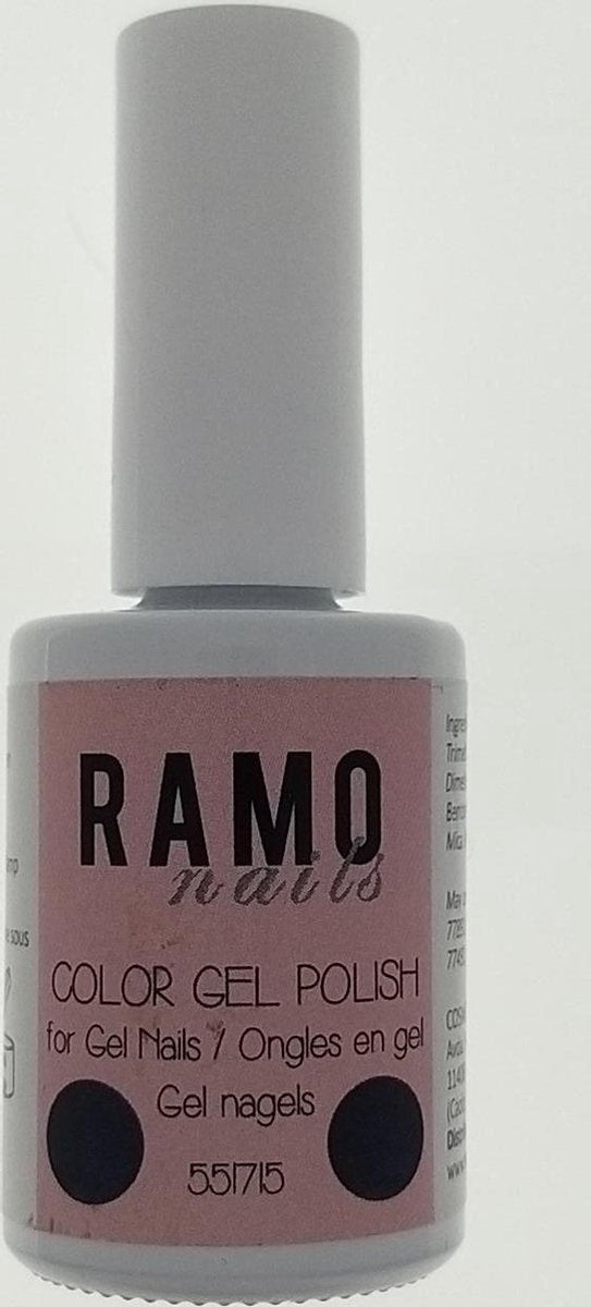 Ramo gelpolish 551715-gelpolish-gellak-uv&led-16ml-soak off-glitter-donkerpaars