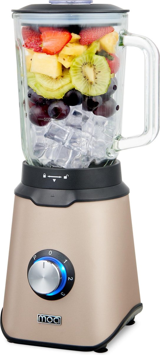 MOA TB61C - Blender met glazen kan - 1
