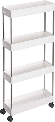 Nancy's Ada Trolley - Badkamertrolley - Keukentrolley - Wit - 40 x 12.5 x 86