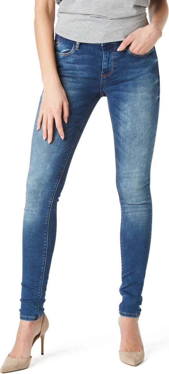 Tripper Rome Skinny Dames Skinny Fit Jeans Blauw - Maat W34 X L32