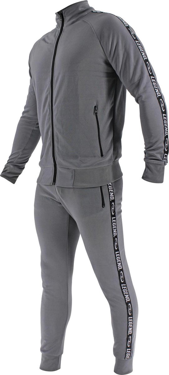 Legend B-keuze Trainingspak Unisex SlimFit Grijs  116