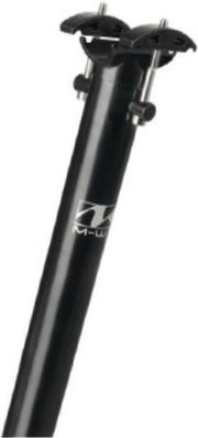 M-wave Zadelpen Vast 31.6 X 350 Mm Aluminium Zwart