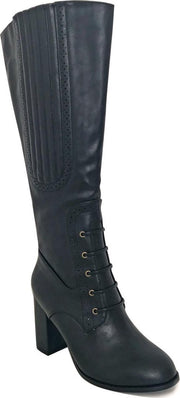 Roscoe Boots Black in Swing Vintage Jaren 50 Stijl