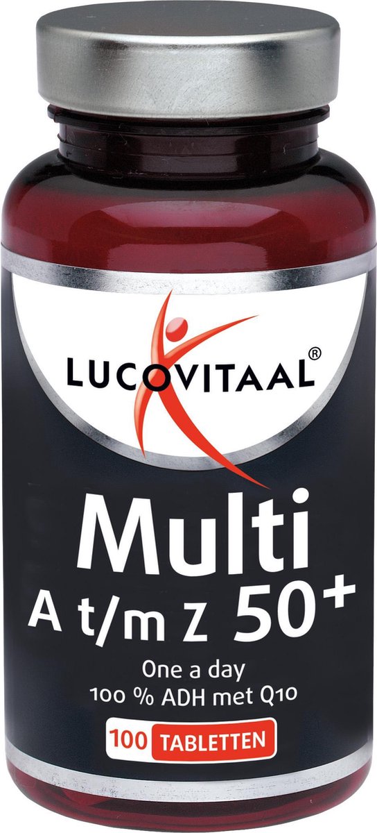 Lucovitaal Multi A t/m Z 50+ Multivitaminen - 100 Tabletten