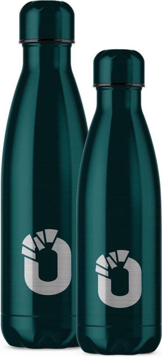 Overload Worldwide Waterfles - Luxury Bottle Set - 500ml & 750ml - Thermosfles - Vacuüm geïsoleerd - RVS - Dubbele wand - 24 uur warm/koud - BPA Vrij