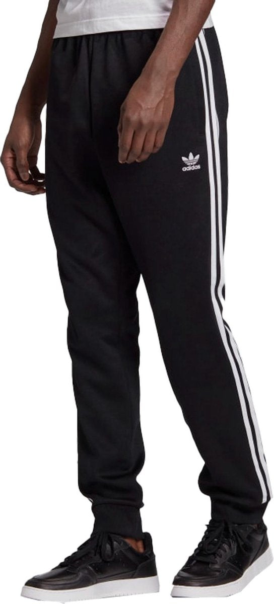 adidas Sportbroek - Maat M  - Mannen - Zwart/Wit