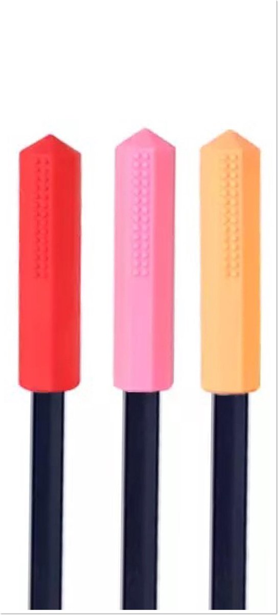 Kauwdop- Potlooddop-Pennendop- Staafje- Roze