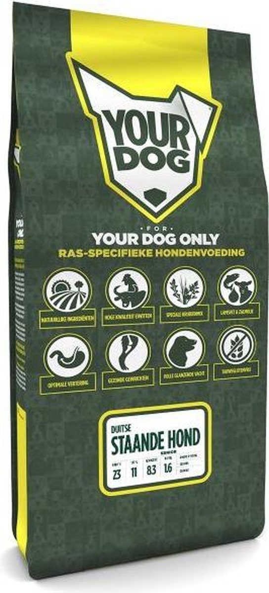 Yourdog Duitse Staande Hond  Senior - 12 KG