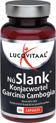 Lucovitaal Nu Slank Konjacwortel Garcinia Cambogia Voedingssupplement - 60 capsules