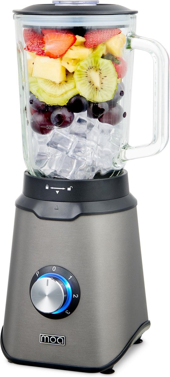 MOA TB61T - Blender met glazen kan - 1