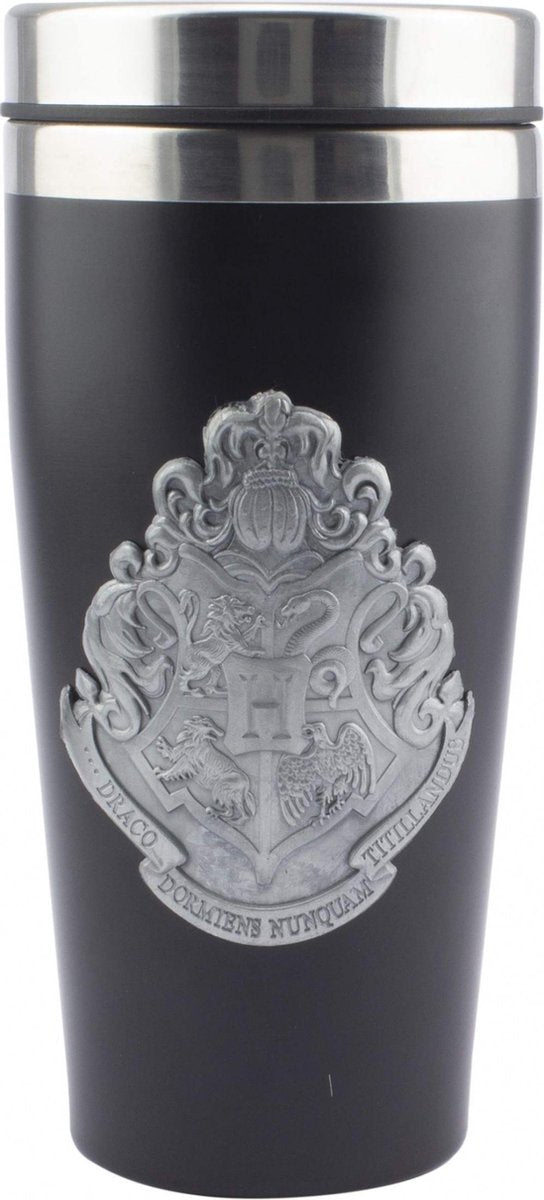 Harry Potter - Hogwarts Travel Mug with Metal Badge