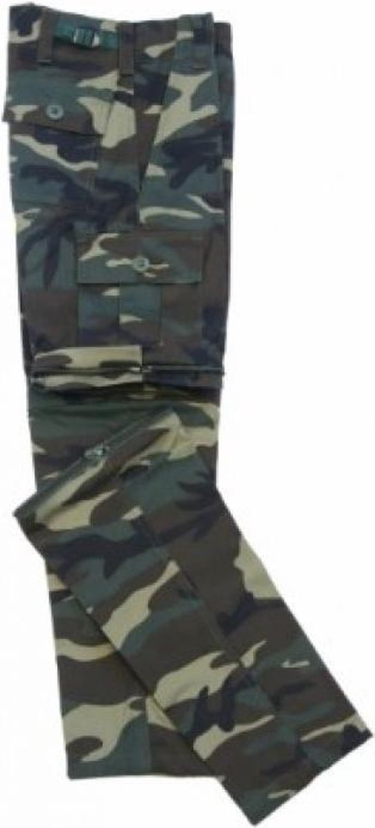 KM Military Camouflagebroek (bdu) Junior Afrits Woodland Maat XL