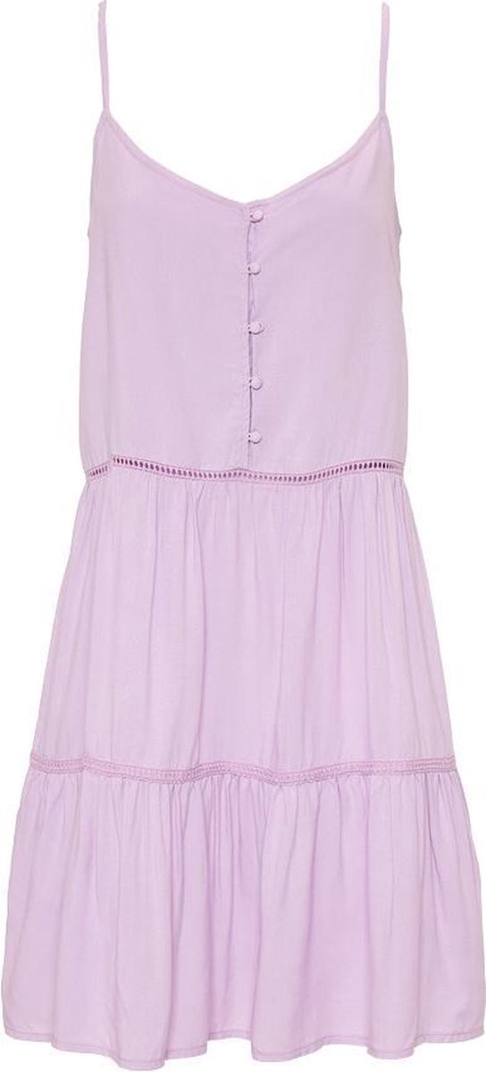 Beachlife Lilac Check Strandjurk Dames - Maat M