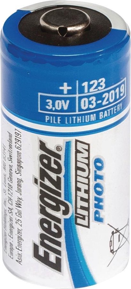 Energizer Staafbatterij E2 Photo 123 Lithium 3v 2 Stuks