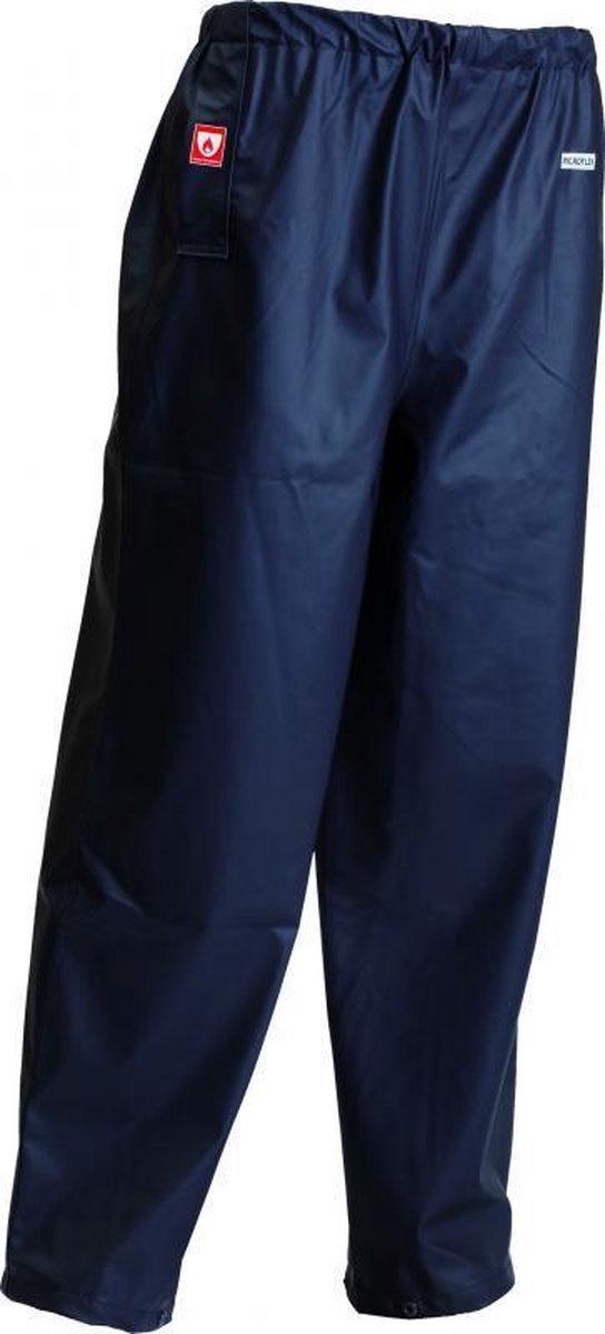 Tranemo Workwear Regenbroek - Vlamvertragend - Navy Fr-lr41-marine Mt L