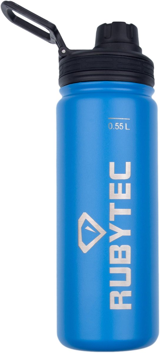 RUBYTEC Shira Cool Drinkfles - 550 Ml - Blauw