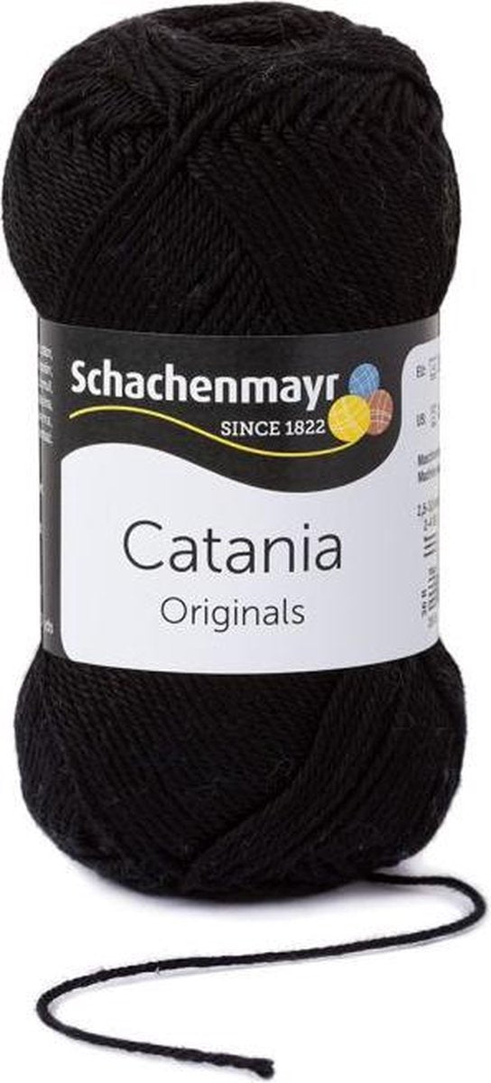Catania Katoen 110 Zwart
