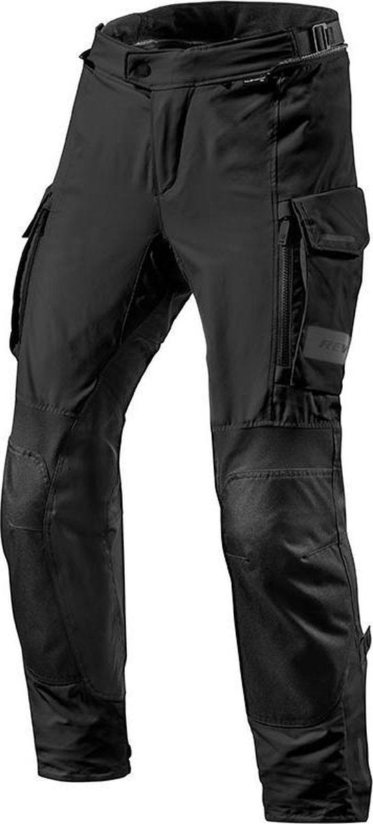 REV'IT! Offtrack Standard Black Textile Motorcycle Pants XL