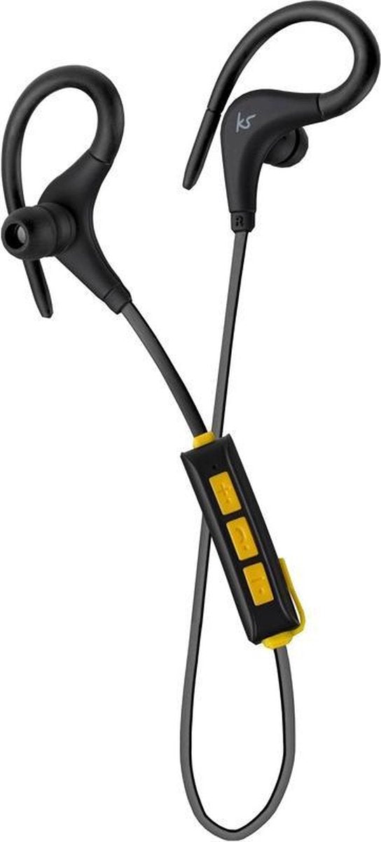KitSound - Race Headset - Oorhaak - Bluetooth functie - Zwart