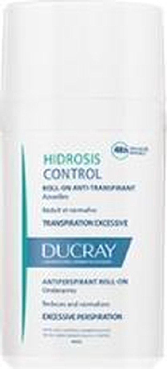 Ducray Hidrosis Control Antiperspirant Deo Roll-on 40 Ml