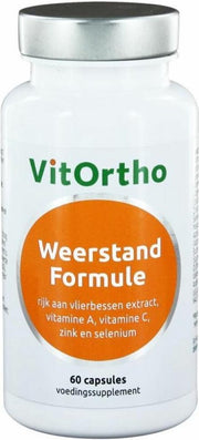 VitOrtho Weerstand Formule - 60 capsules - Voedingssupplement