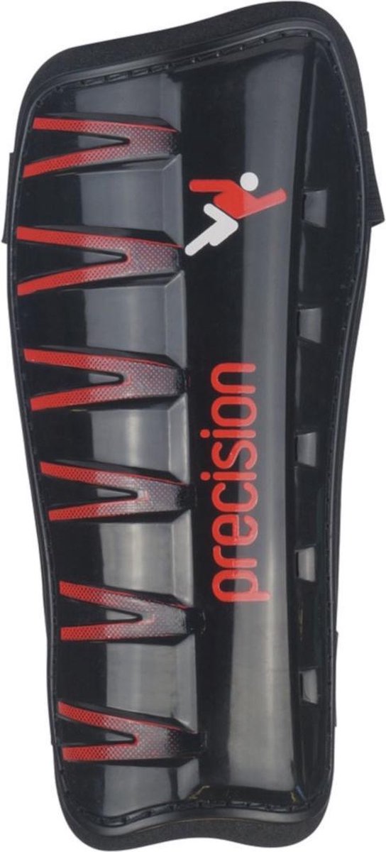 Precision Scheenbeschermers Slip In Eva Zwart/rood Maat Xs