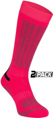 Starling Skikousen Jr - 2-Pack - Fernie - Fuchsia/Grijs - 27/30