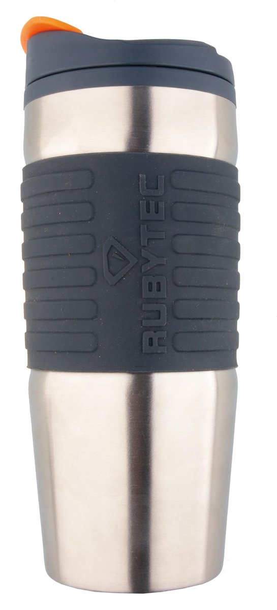 RUBYTEC Shira Travel Mug Drinkfles - 500 ML - Zilver