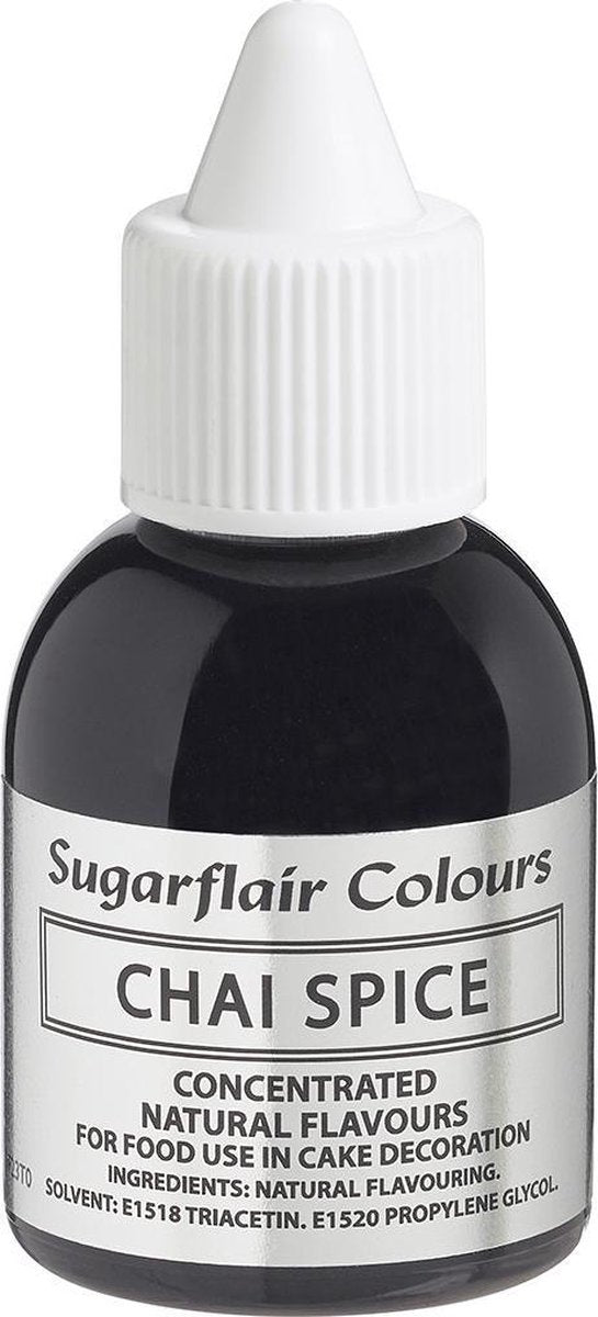 Sugarflair 100% Natuurlijke Smaakstof - Chai Kruiden - 30ml