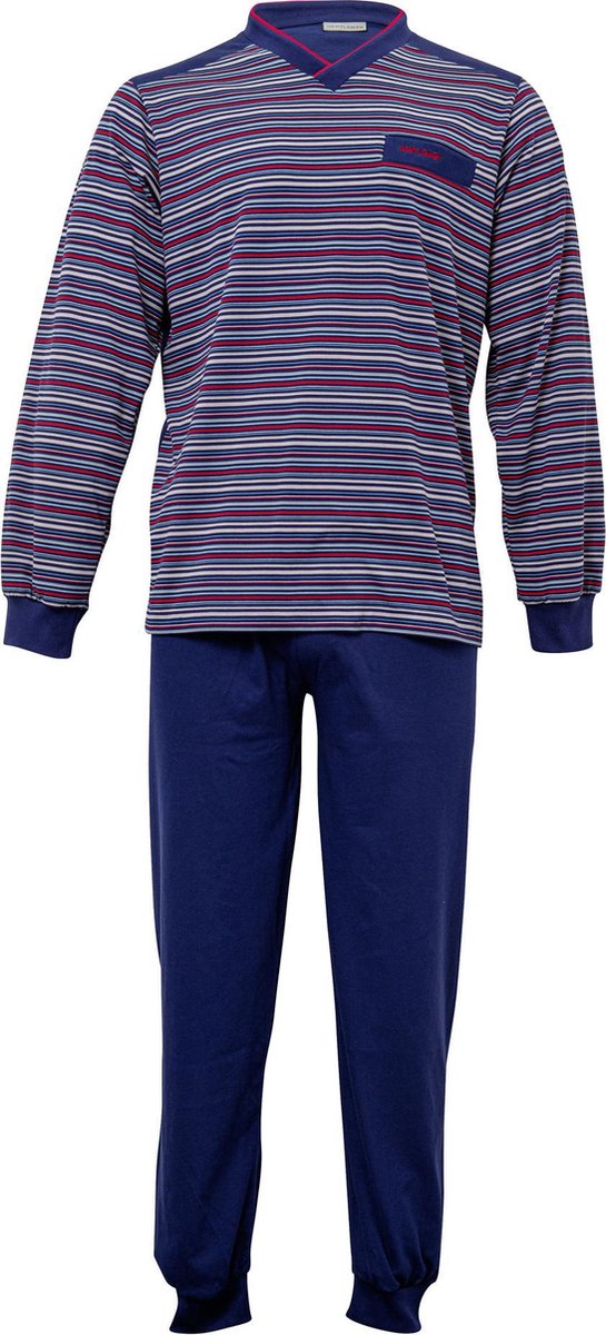 Gentlemen heren pyjama - Katoen - 4184 - DarkBlue  - L