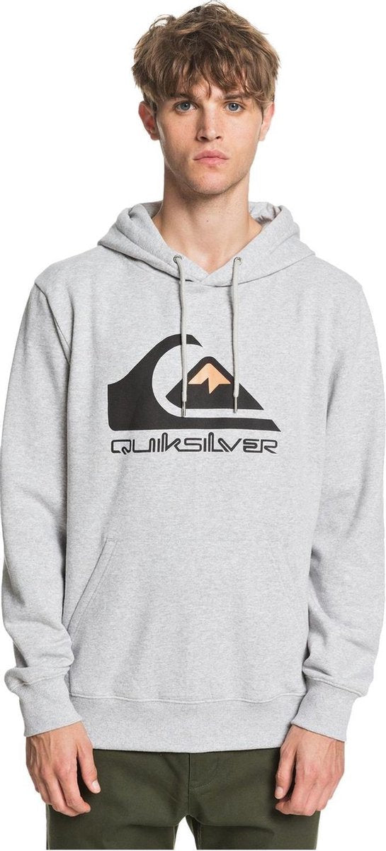 Quiksilver Comp Logo Screen Fleece Athletic Heather M
