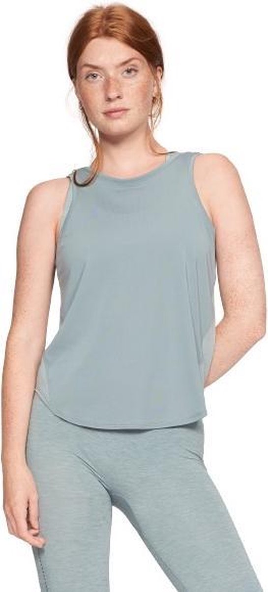 Röhnisch Singlet Essens Dames Polyester Grijs/blauw Maat M