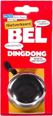 Nietverkeerd Eco Ding Dong - Fietsbel - 60 mm - Staal