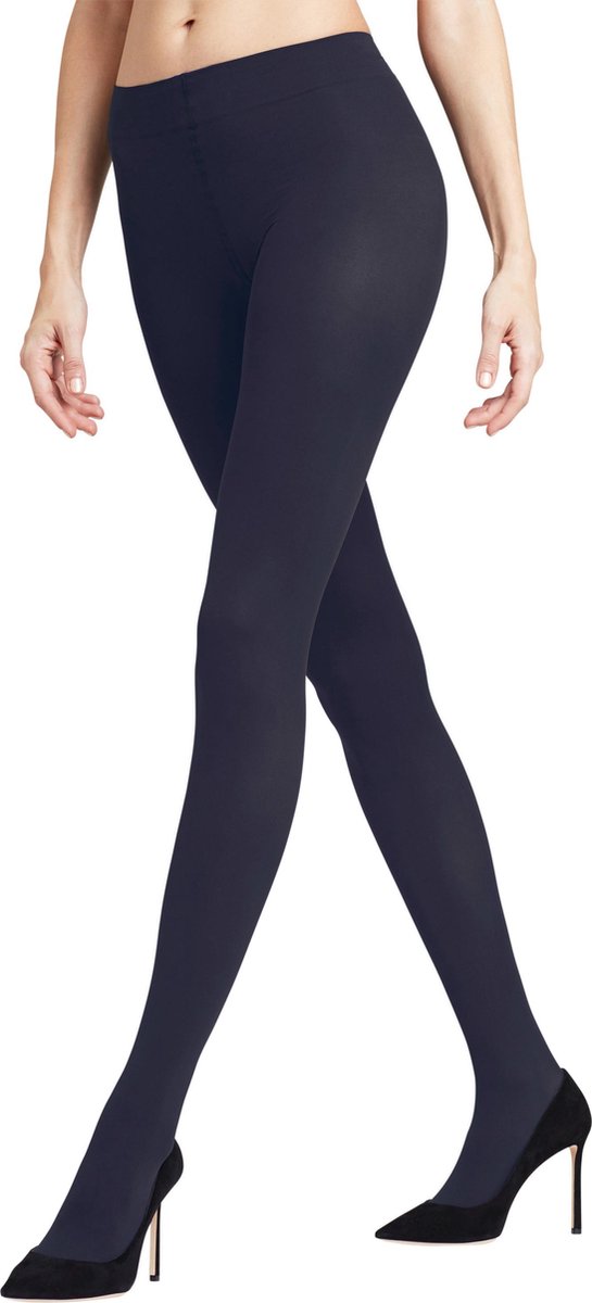 FALKE Pure Matt 50 den Panty - Marineblauw - Maat L 44-46