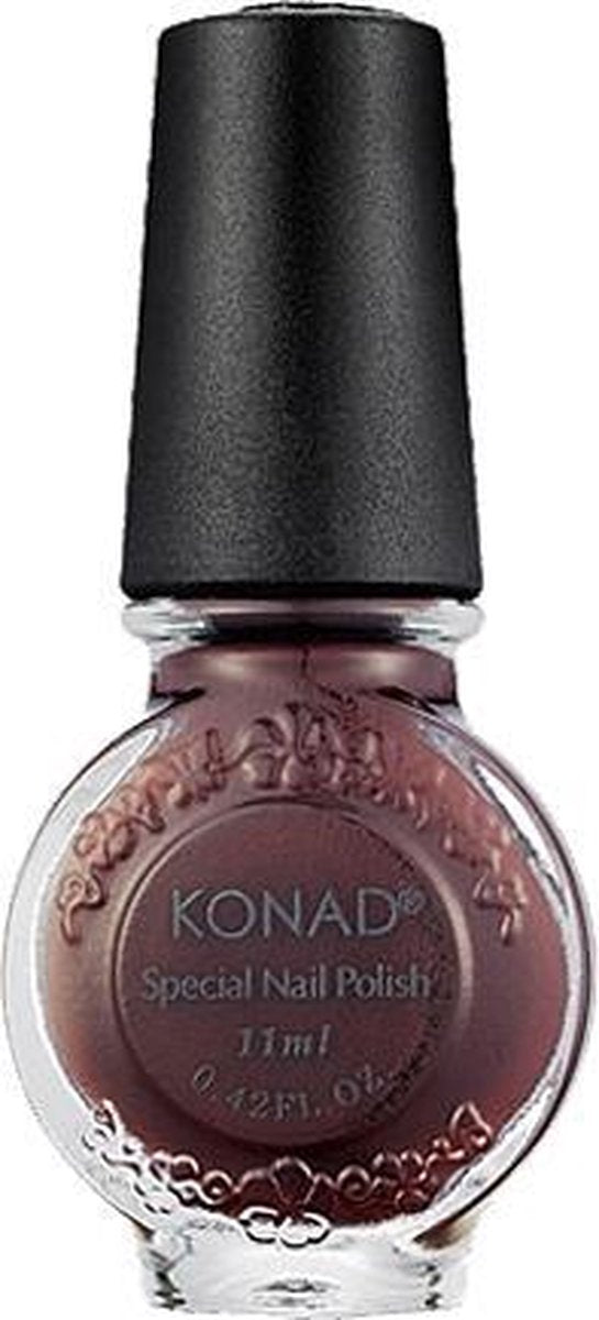 KONAD nagellak voor stempel CHOCOLADE BRUIN 32