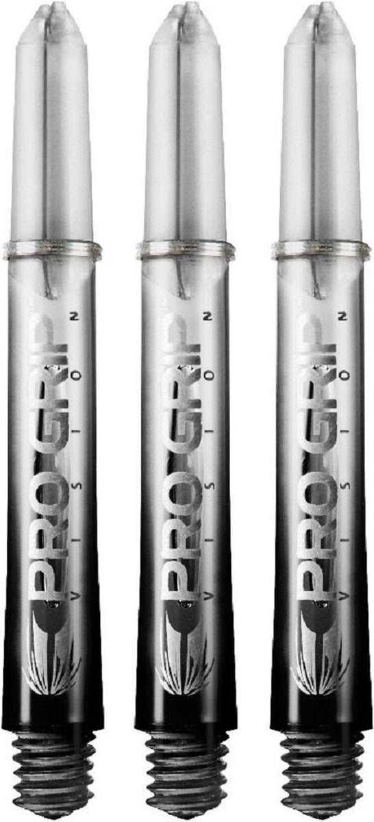 3 sets PRO GRIP BLACK VISON INTERMEDIATE dart shaft