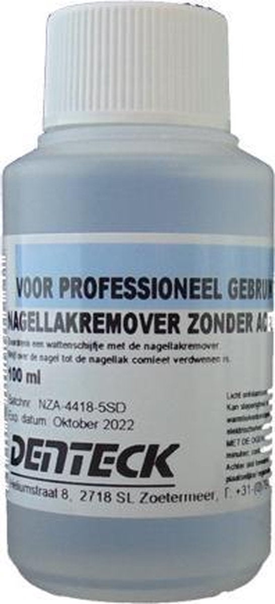 Denteck Nagellak Remover Zonder Aceton 100 ml