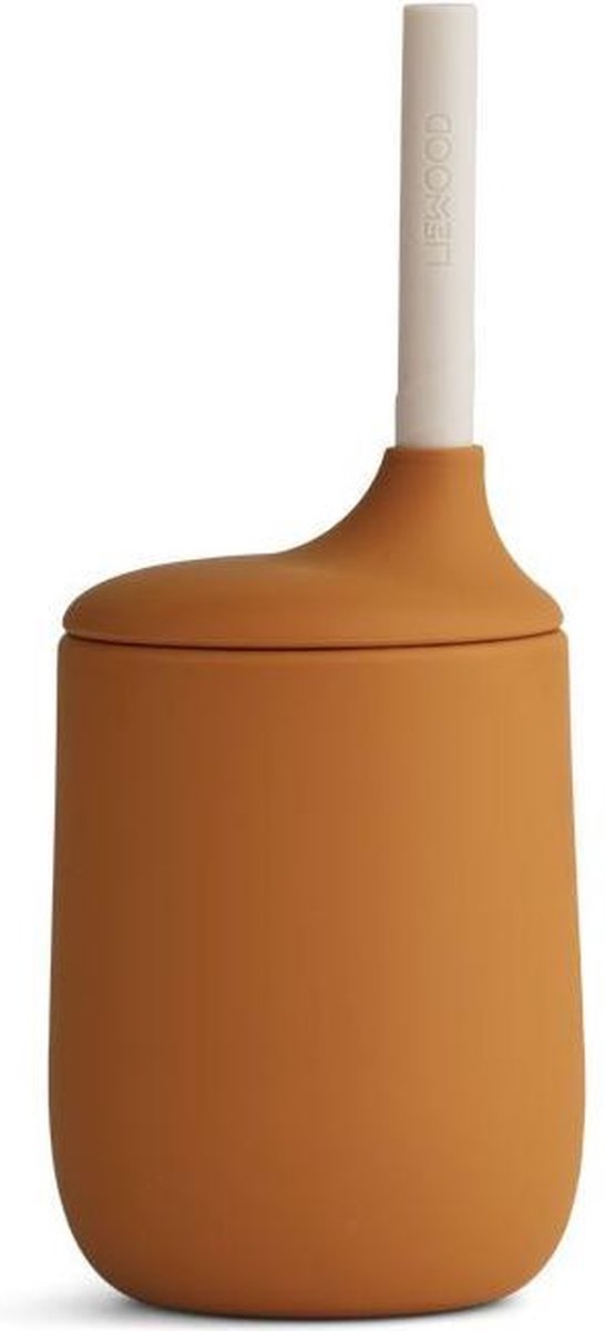 Ellis Sippy Cup Mustard/sandy mix 230 ml | Liewood