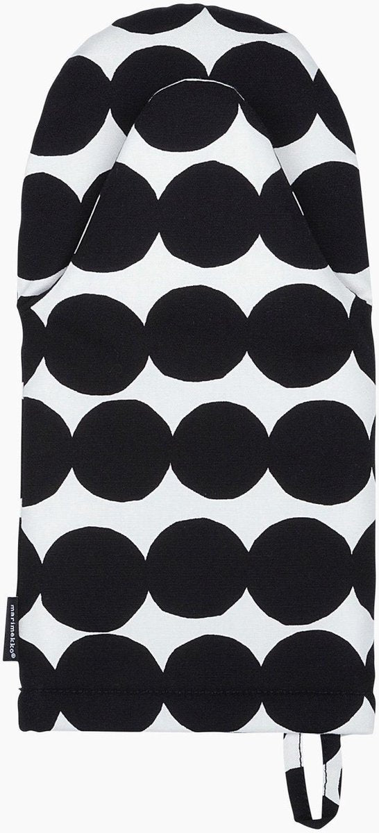 Marimekko - Räsymatto - Ovenwant - Zwart