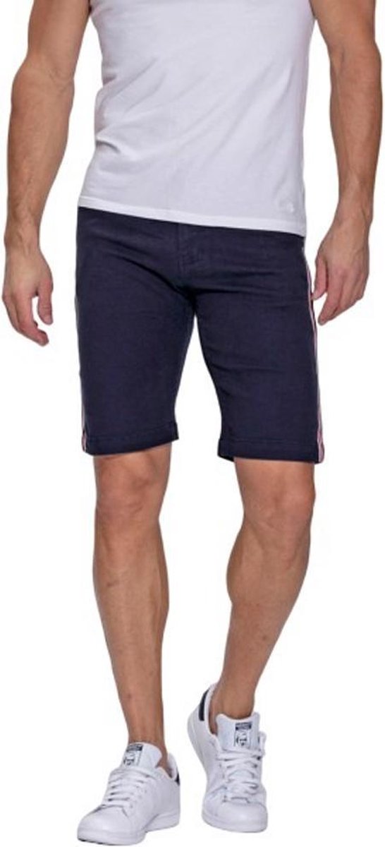 MZ72 - Heren Jeans Short - Fold - Stretch - Navy