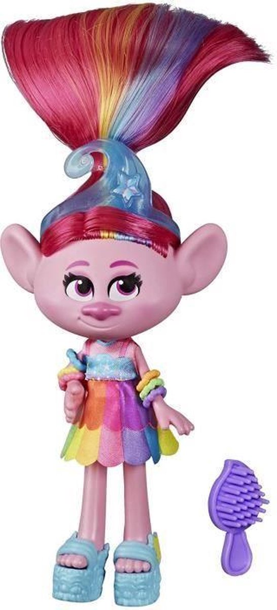 Trolls 2 Glam Poppy Deluxe Fashion Doll - Speelfiguur